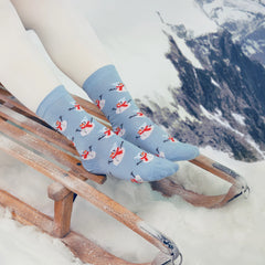 Coucou Suzette Čarape Snowman