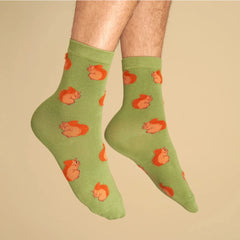 Coucou Suzette Socks Squirrel