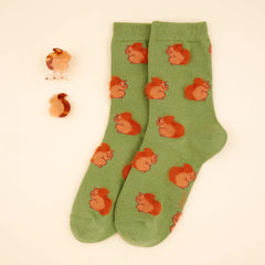 Coucou Suzette Socks Squirrel