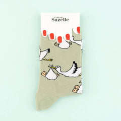 Coucou Suzette Socks Stork