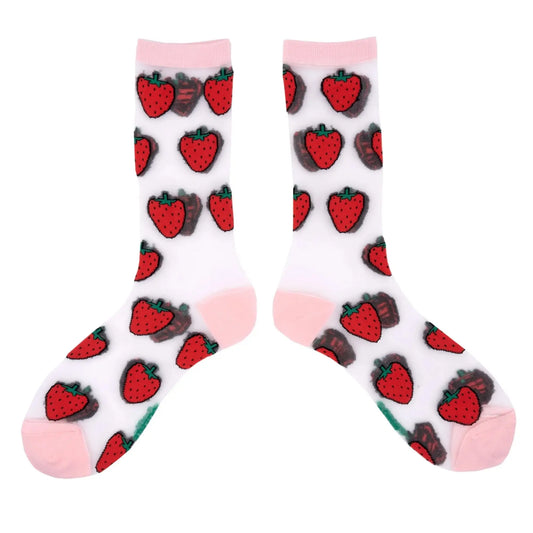 Coucou Suzette Socks Strawberry