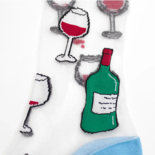 Coucou Suzette Socks Wine