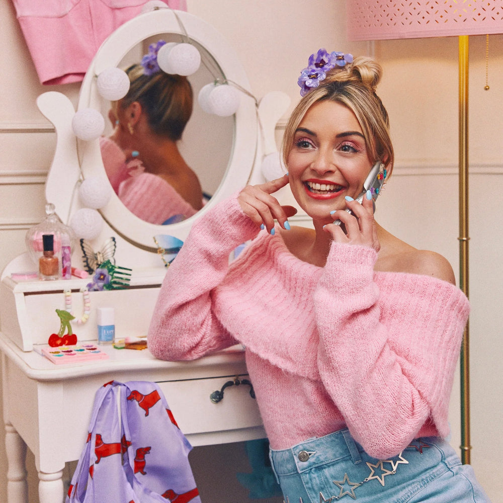 Coucou Suzette Big Pansy - kopča za kosu