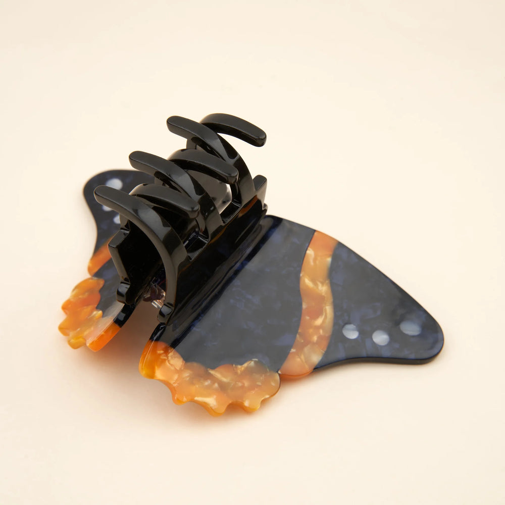 Coucou Suzette kopča za kosu Black Butterfly - celulozni acetat