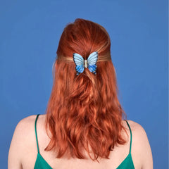 Coucou Suzette Hair Clip Blue Butterfly