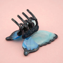 Coucou Suzette Hair Clip Blue Butterfly