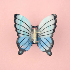 Coucou Suzette Hair Clip Blue Butterfly