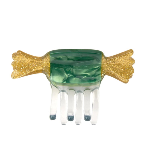 Coucou Suzette Mini Hair Clip Green Candy