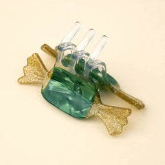 Coucou Suzette Mini Hair Clip Green Candy