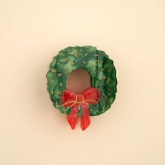 Coucou Suzette Kopča za kosu Christmas Wreath