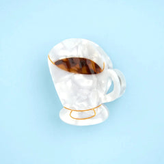 Coucou Suzette Hair Clip Coffee