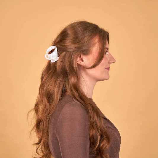 Coucou Suzette Hair Clip Coffee