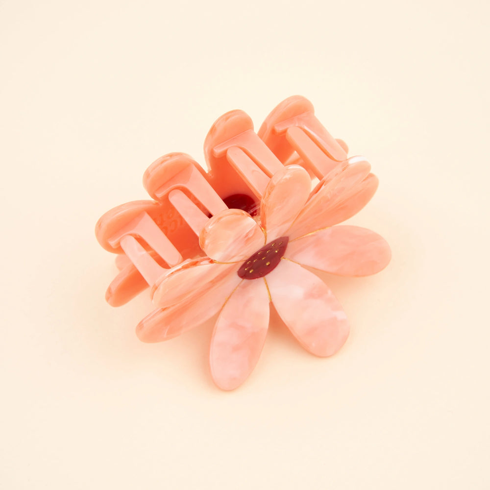 Coucou Suzette Kopča za kosu Pink Flower - stražnja strana