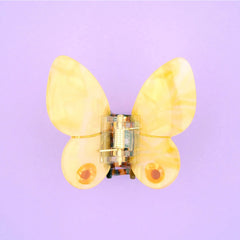 Coucou Suzette Yellow Butterfly Hair Clip