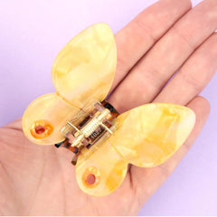 Coucou Suzette Yellow Butterfly Hair Clip