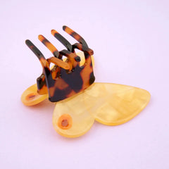 Coucou Suzette Yellow Butterfly Hair Clip