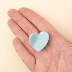 Coucou Suzette Mini Hair Clip Blue Heart