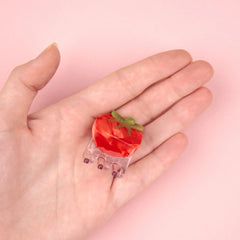 Coucou Suzette Mini kopča za kosu Cherry Tomato