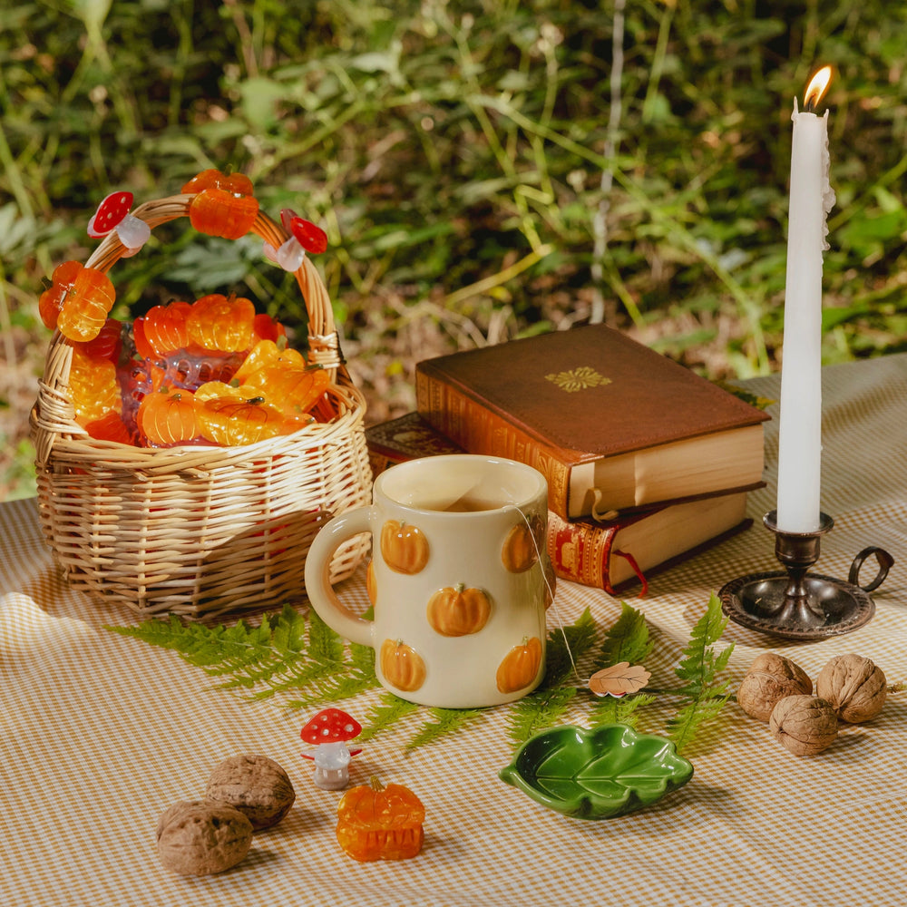 Coucou Suzette Mini kopča za kosu Pumpkin - u ambijentu