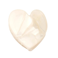 Coucou Suzette Mini Hair Clip White Heart