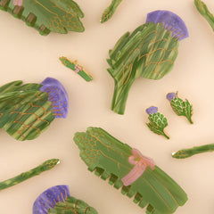 Coucou Suzette Naušnice Artichoke