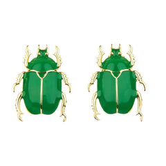 Coucou Suzette Earrings Beetle