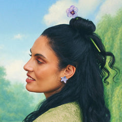 Bellflower naušnice Coucou Suzette