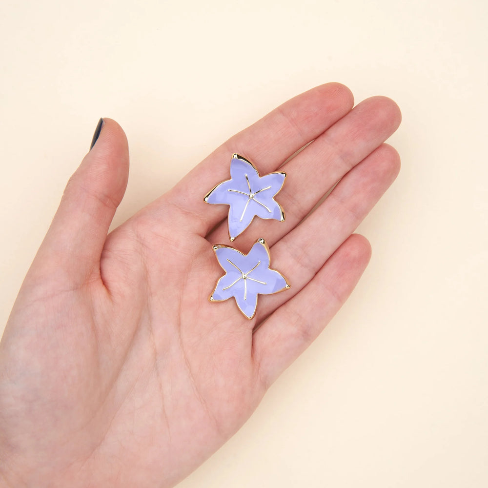 Bellflower - naušnice od mesinga Coucou Suzette