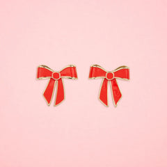 Coucou Suzette Naušnice Bow