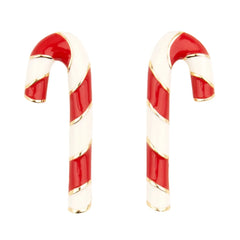 Coucou Suzette Naušnice Candy Cane