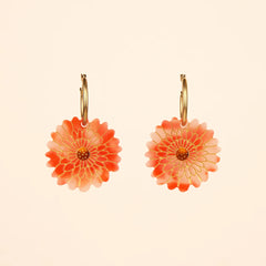 Coucou Suzette Naušnice Dahlia