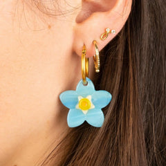 Coucou Suzette Earrings Forget me not