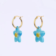 Coucou Suzette Earrings Forget me not