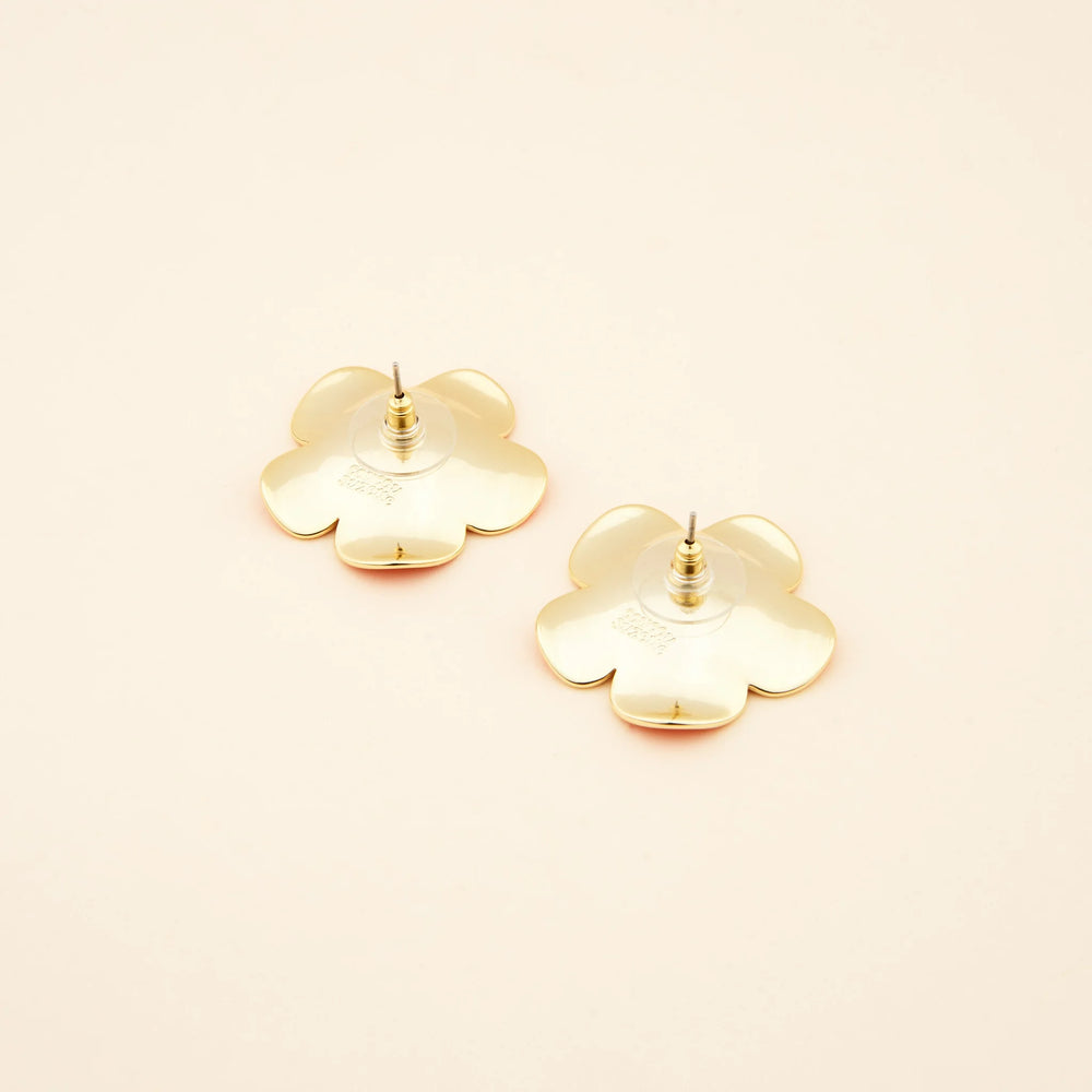 Nasturtium - naušnice od mesinga Coucou Suzette