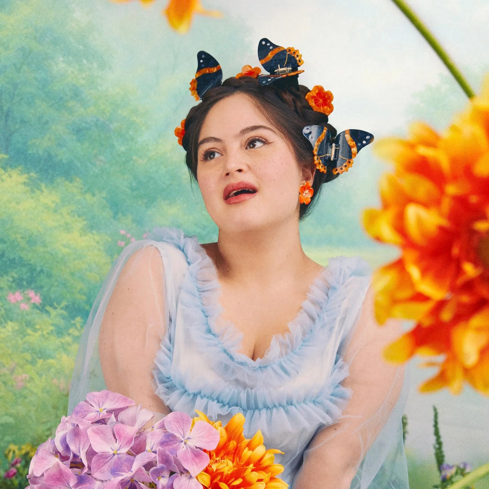 Nasturtium naušnice Coucou Suzette