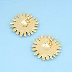 Coucou Suzette Earrings Sunflower