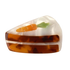 Coucou Suzette Carrot Cake Hair Clip