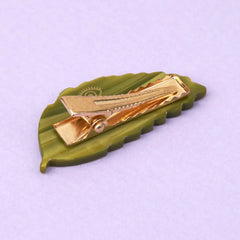 Coucou Suzette Chestnut Leaf Hair Clip