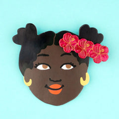 Coucou Suzette Hibiscus Hair Clip