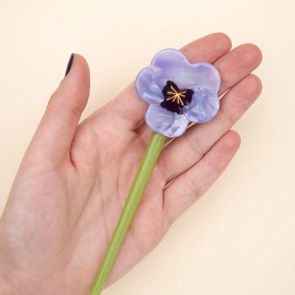 Coucou Suzette štapić za kosu Pansy - celulozni acetat