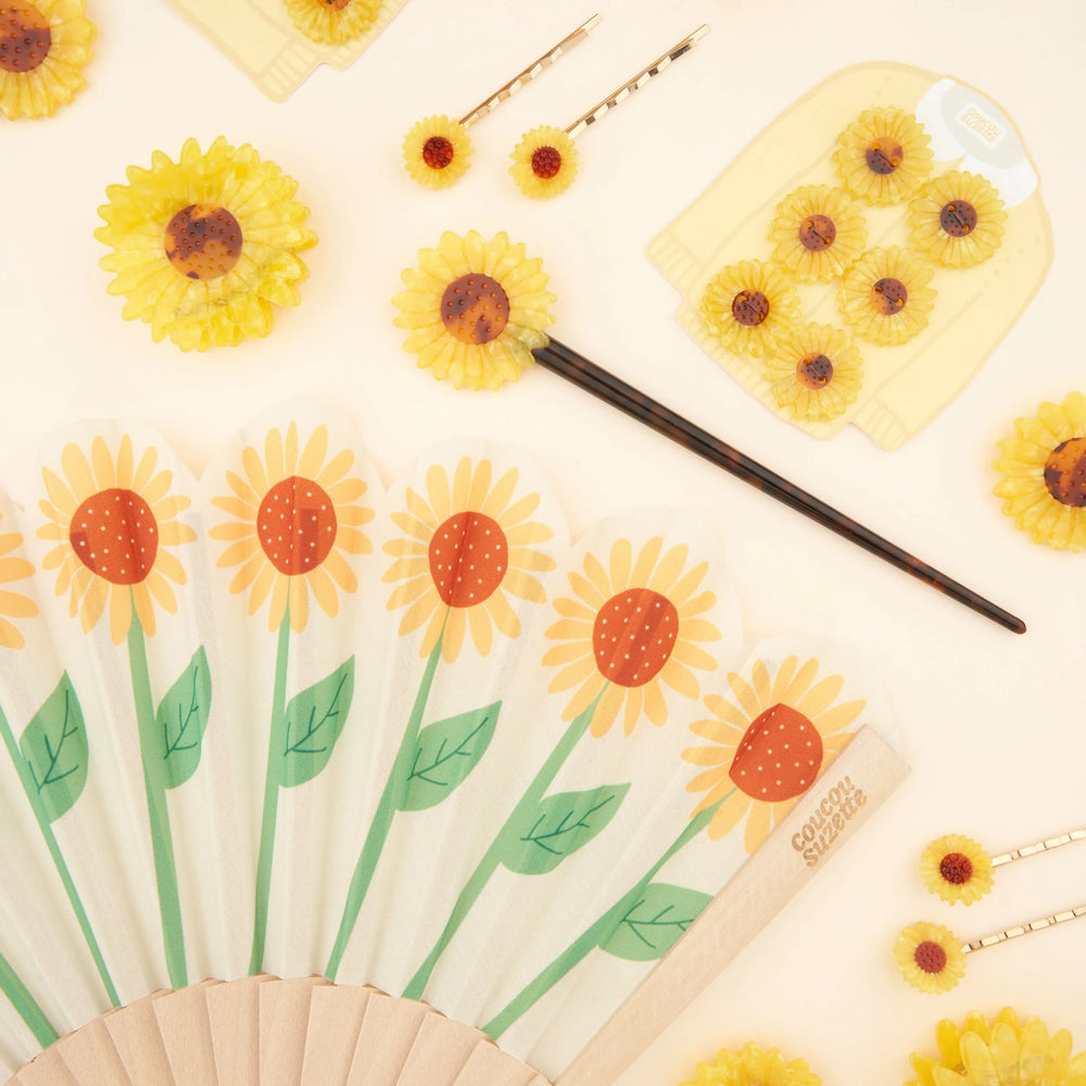 Coucou Suzette Sunflower štapić za kosu - dodatni prikaz