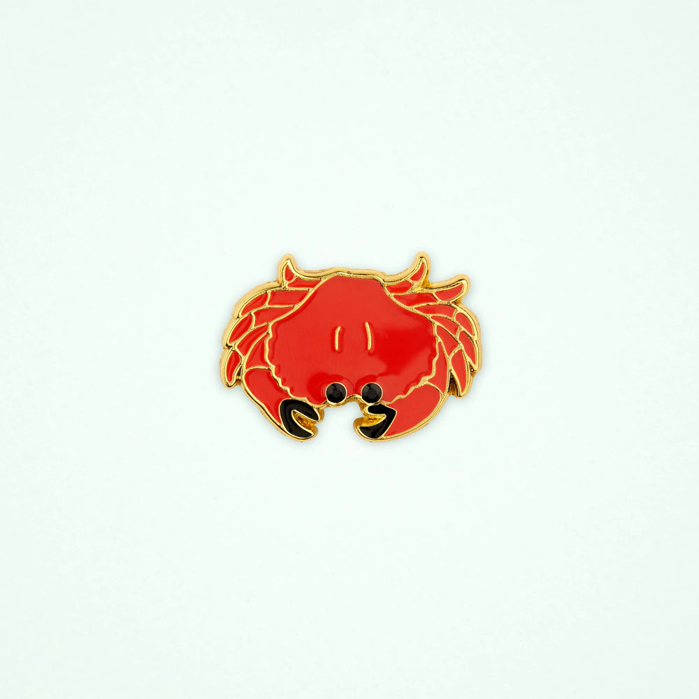 Coucou Suzette Broš Crab - prikaz izbliza