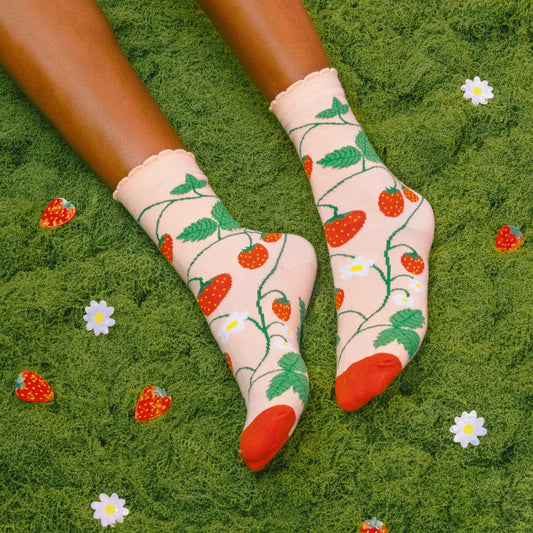 Coucou Suzette Čarape Strawberries