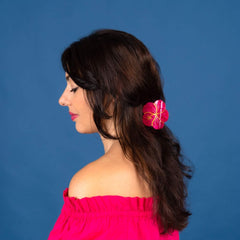 Coucou Suzette Hair Clip Hibiscus