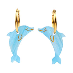 Coucou Suzette Earrings Dolphin