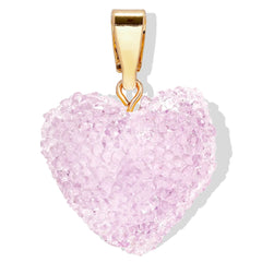 Crystal Haze Jelly Heart Pendant - Tuttifrutti