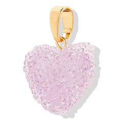 Crystal Haze Jelly Heart Pendant - Tuttifrutti