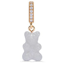 Crystal Haze Nostalgia bear Pave privjesak -  Glittery