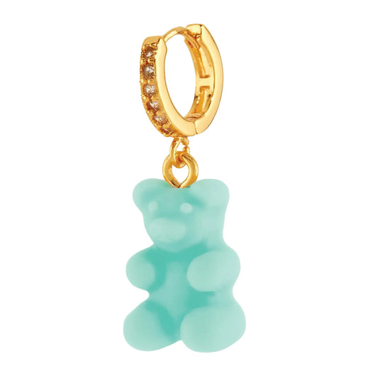 Crystal Haze Nostalgia bear earring - Havana