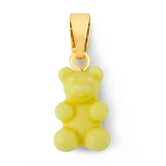 Crystal Haze Nostalgia bear pendant - Lemonade